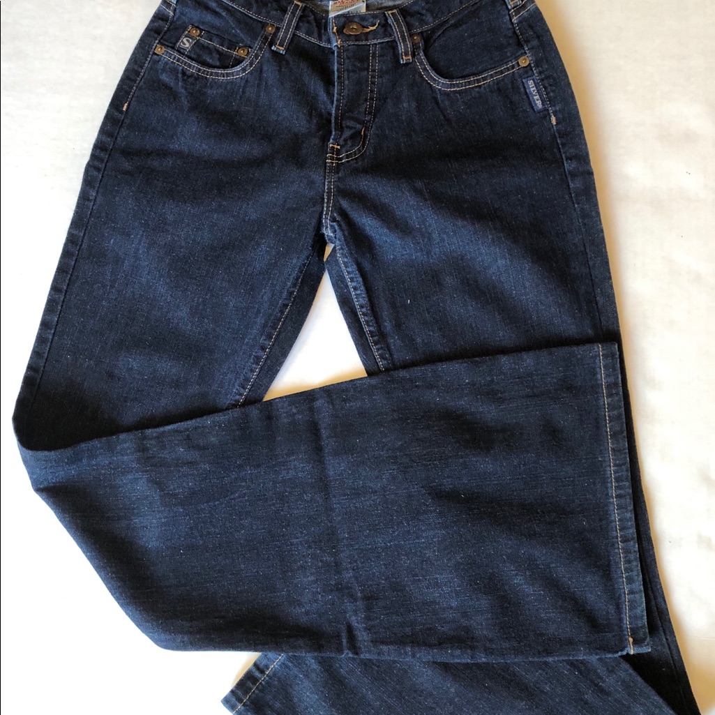 Silver Brand Denim Jeans Flare 5 Pocket Canada Sz 27